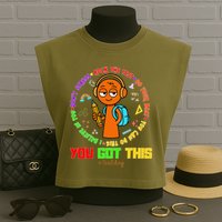 Rock The Test Test Day Teacher You Got This For Garment-Dyed Women's Muscle Tee