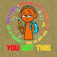 Rock The Test Test Day Teacher You Got This For Garment-Dyed Women's Muscle Tee