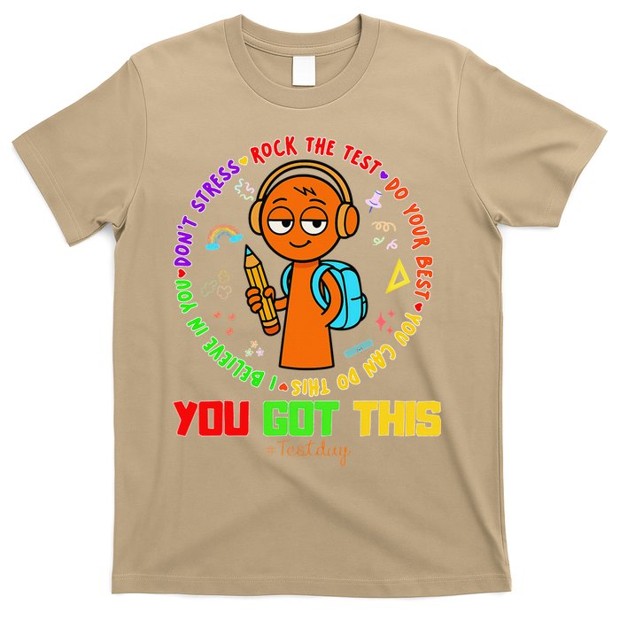 Rock The Test Test Day Teacher You Got This For T-Shirt