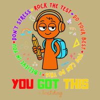 Rock The Test Test Day Teacher You Got This For T-Shirt