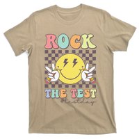 Rock The Test Testing Day Retro Motivational Teacher Student T-Shirt