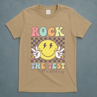 Rock The Test Testing Day Retro Motivational Teacher Student T-Shirt