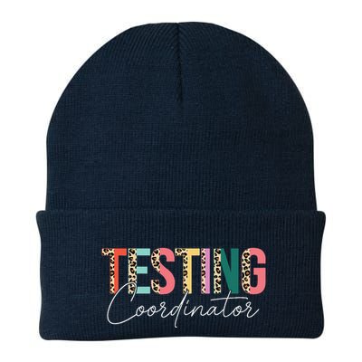 Rock The Test Teacher Test Day Testing Coordinator Leopard Beanie