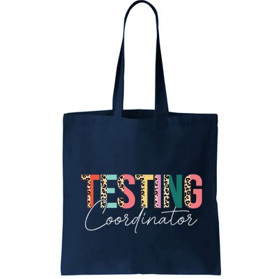 Rock The Test Teacher Test Day Testing Coordinator Leopard Bag