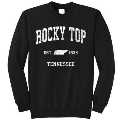 Rocky Top Tennessee Tn Vintage Athletic Sweatshirt