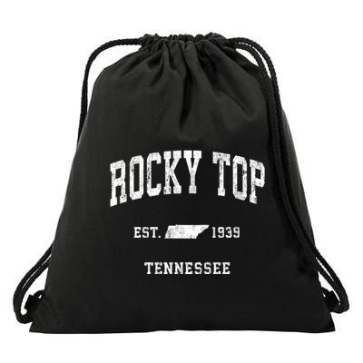 Rocky Top Tennessee Tn Vintage Athletic Drawstring Bag