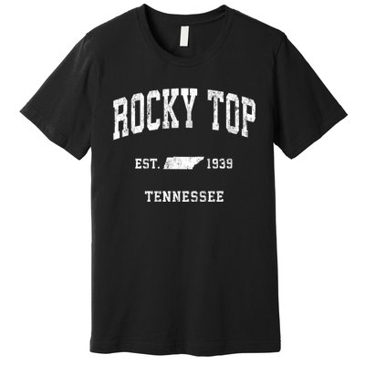 Rocky Top Tennessee Tn Vintage Athletic Premium T-Shirt