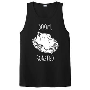 Roasted Turkey Thanksgiving Family Quote PosiCharge Competitor Tank