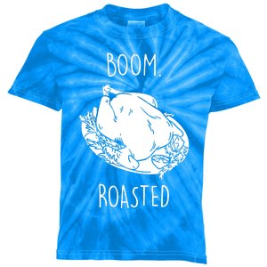 Roasted Turkey Thanksgiving Family Quote Kids Tie-Dye T-Shirt