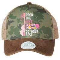 Rock The Test Do Your Best Testing Day Teachers Students Legacy Tie Dye Trucker Hat