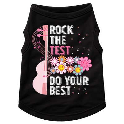 Rock The Test Do Your Best Testing Day Teachers Students Doggie Tank