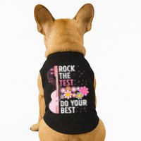 Rock The Test Do Your Best Testing Day Teachers Students Doggie Tank