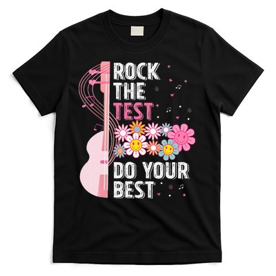 Rock The Test Do Your Best Testing Day Teachers Students T-Shirt
