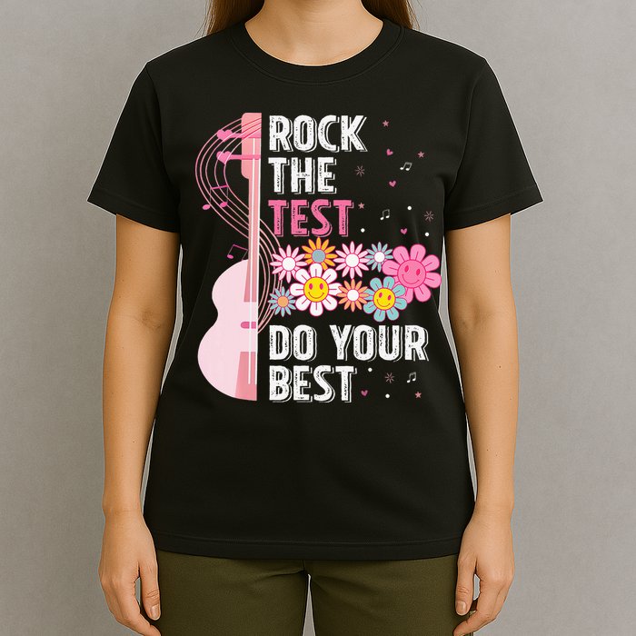 Rock The Test Do Your Best Testing Day Teachers Students T-Shirt