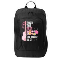 Rock The Test Do Your Best Testing Day Teachers Students City Backpack