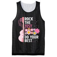 Rock The Test Do Your Best Testing Day Teachers Students Mesh Reversible Basketball Jersey Tank