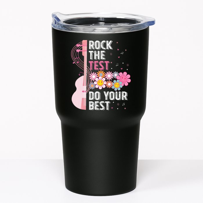 Rock The Test Do Your Best Testing Day Teachers Students Tumbler