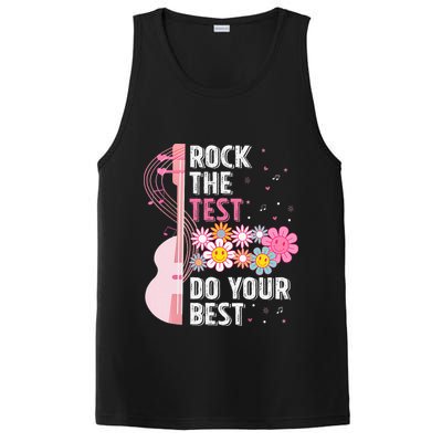 Rock The Test Do Your Best Testing Day Teachers Students PosiCharge Competitor Tank