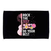 Rock The Test Do Your Best Testing Day Teachers Students Microfiber Hand Towel