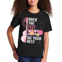 Rock The Test Do Your Best Testing Day Teachers Students Kids T-Shirt