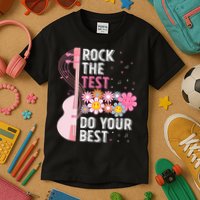 Rock The Test Do Your Best Testing Day Teachers Students Kids T-Shirt