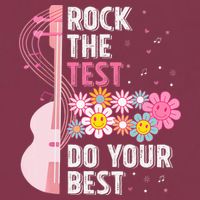 Rock The Test Do Your Best Testing Day Teachers Students 16oz Travel Tumbler