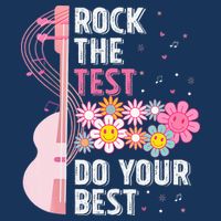 Rock The Test Do Your Best Testing Day Teachers Students Infant Baby Jersey Bodysuit