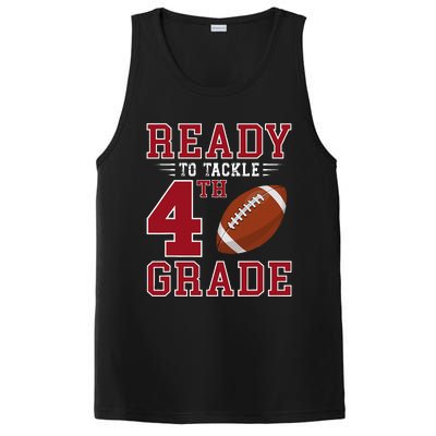 Ready To Tackle 4th Grade Back To School First Day Of School PosiCharge Competitor Tank