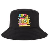 Rock The Test Day Motivational Retro Teachers Testing Day Cool Comfort Performance Bucket Hat