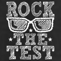 Rock The Test Testing Day Retro Motivational Teacher Cool Comfort Performance Bucket Hat