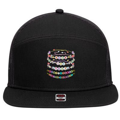 Rock The Test Dont Stress Do Your Best Bracelet Test Day 7 Panel Mesh Trucker Snapback Hat