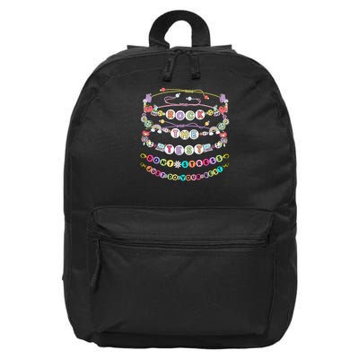Rock The Test Dont Stress Do Your Best Bracelet Test Day 16 in Basic Backpack