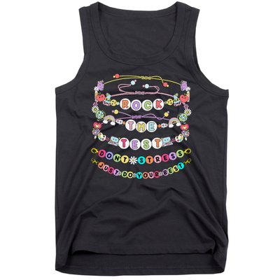 Rock The Test Dont Stress Do Your Best Bracelet Test Day Tank Top