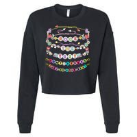Rock The Test Dont Stress Do Your Best Bracelet Test Day Cropped Pullover Crew