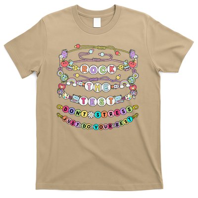 Rock The Test Dont Stress Do Your Best Bracelet Test Day T-Shirt