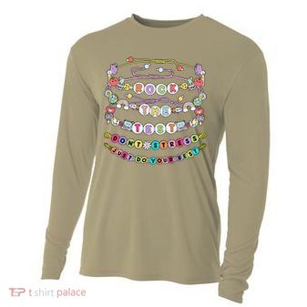 Rock The Test Dont Stress Do Your Best Bracelet Test Day Cooling Performance Long Sleeve Crew