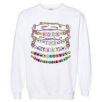 Rock The Test Dont Stress Do Your Best Bracelet Test Day Garment-Dyed Sweatshirt