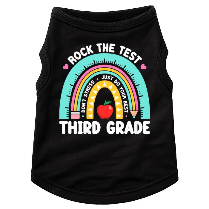 Rock The Test Day 3rd Grade Teach.er Third Grade Testing Day Doggie Tank