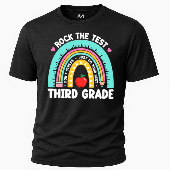 Rock The Test Day 3rd Grade Teach.er Third Grade Testing Day Performance Shirt