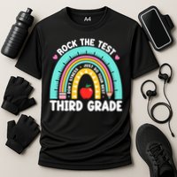 Rock The Test Day 3rd Grade Teach.er Third Grade Testing Day Performance Shirt
