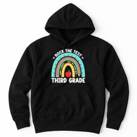 Rock The Test Day 3rd Grade Teach.er Third Grade Testing Day Hoodie