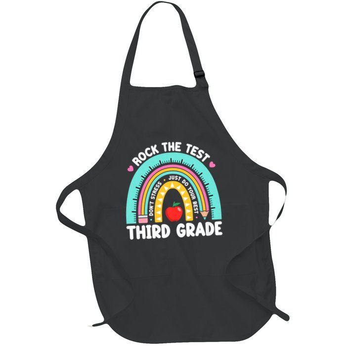 Rock The Test Day 3rd Grade Teach.er Third Grade Testing Day Apron