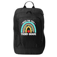 Rock The Test Day 3rd Grade Teach.er Third Grade Testing Day City Backpack