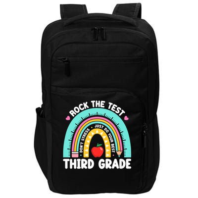 Rock The Test Day 3rd Grade Teach.er Third Grade Testing Day Impact Tech Backpack