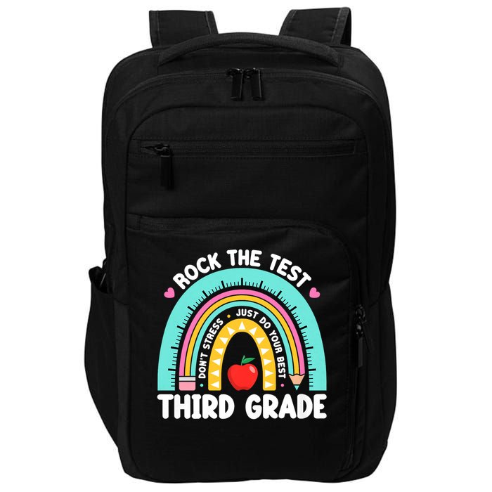 Rock The Test Day 3rd Grade Teach.er Third Grade Testing Day Impact Tech Backpack