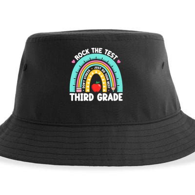 Rock The Test Day 3rd Grade Teach.er Third Grade Testing Day Sustainable Bucket Hat