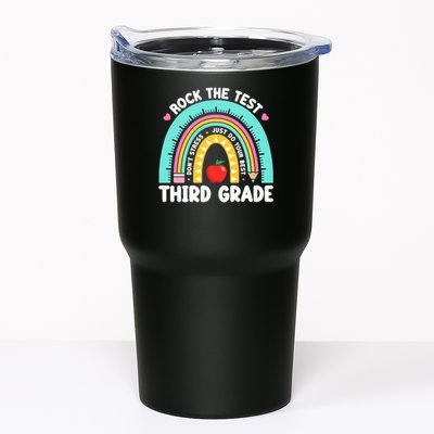 Rock The Test Day 3rd Grade Teach.er Third Grade Testing Day Tumbler
