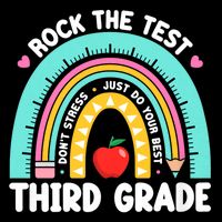 Rock The Test Day 3rd Grade Teach.er Third Grade Testing Day Poster