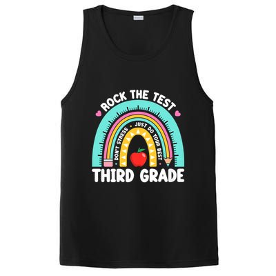 Rock The Test Day 3rd Grade Teach.er Third Grade Testing Day PosiCharge Competitor Tank