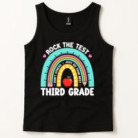 Rock The Test Day 3rd Grade Teach.er Third Grade Testing Day Tank Top